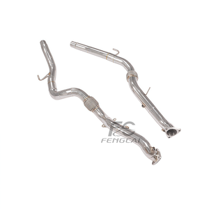 Collecteur d'échappement direct en acier inoxydable pour Porsche Cayenne 958 3.6L 2011-2017 – Amélioration de puissance pour échappements de <span class=keywords><strong>voiture</strong></span> haute performance - Product Image 4