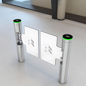 Nhỏ <span class=keywords><strong>Swing</strong></span> rào cản cổng thép không gỉ cho người đi bộ <span class=keywords><strong>swing</strong></span> turnstile cho lối vào tòa nhà văn phòng - Product Image 5