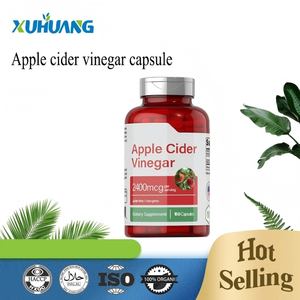 Kapsul Cuka Apel Label Pribadi |   Suplemen Kesehatan Usus Bersertifikat GMP - Product Image 1