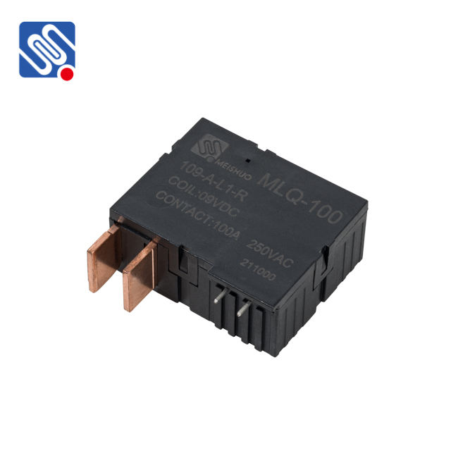 Meishuo MLQ-100 Miniature Bistable Magnetic Latching Relay 109-A-L1-R QC 100A with 96 Resistance Coil Normally Closed PCB Mo
