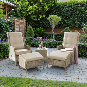 <span class=keywords><strong>AUDU</strong></span> reclinabile divano singolo Set Hotel sedie in vimini all'aperto di alta qualità Rattan reclinabile sedia da giardino per Patio - Product Image 5