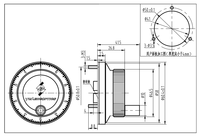 Codificador Óptico ZBG-11 con Generador de Pulsos Manual de Parada de Emergencia para Máquina Herramienta de Control Numérico