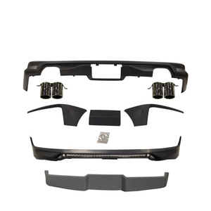 <span class=keywords><strong>Spoiler</strong></span> Avant Lèvre de Pare-chocs Arrière D'échappement Tuyau Pièces De Carrosserie pour Volkswagen <span class=keywords><strong>VW</strong></span> <span class=keywords><strong>T6</strong></span> Kit Carrosserie - Product Image 1