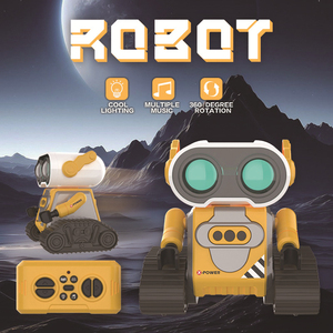 Nuevo Mini Robot de Control Remoto con Sensor de Sonido y Luz para Niños, Juguete Educativo Multifuncional con Sensor de <span class=keywords><strong>Gestos</strong></span> - Product Image 1