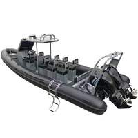Fournisseur chinois de bateaux à passagers en fibre de verre de 9 à 12 mètres, Rib-900 1000 12000, bateau marin