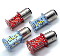 TCYATO-Ampoule de flash de frein pour moto et voiture, 1157, flash de débit d'eau de conduite + flash direct de frein