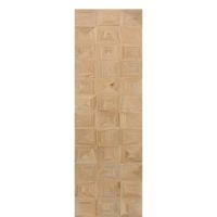 Carrelage en porcelaine effet bois clair moderne 60x120cm, motif géométrique baroque, finition mate, carrelage de sol intérieur en céramique pour villa