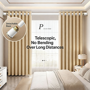 <span class=keywords><strong>Tringle</strong></span> à rideaux romains à installation rapide et design moderne, sans perçage, stores à lamelles, stores horizontaux <span class=keywords><strong>pour</strong></span> fenêtres en oriel, stores, volets - Product Image 5