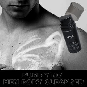 男性用スキンケア製造ショウガ根エキス抗しわ解毒毛穴プレミアムフェイスクレンザーにきび肌用 - Product Image 4