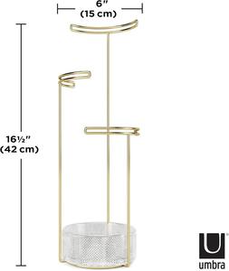 Exhibidor de Joyería de 3 Niveles, Organizador de Accesorios y Soporte para Pendientes - Product Image 3