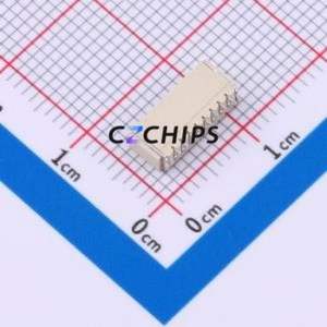 HCZZ0032-8 Wire-to-Board Pin Header SMD,P=1mm,Horizontal Mount Connector 1x8P 1mm Horizontal Mount SH - Product Image 2