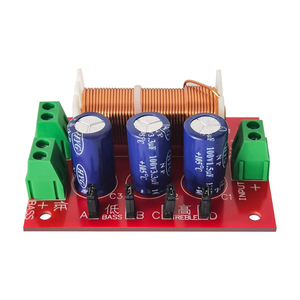 ตัวแปลงเสียง 2 ทาง ครอสโอเวอร์บอร์ด 7 ซม. X 5 ซม. สำหรับลำโพง DIY การเชื่อมต่อ RCA วัสดุพลาสติก - Product Image 2