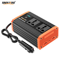 Usine chinoise ODM d'onduleurs automobiles, onduleur de voiture 12V 220V 300W avec prise allume-cigare pour distributeur