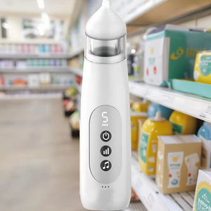 Aspirateur nasal manuel portable très vendu, professionnel, pour l'élimination du mucus et des mucosités, avec contrôle de la puissance d'aspiration à plusieurs niveaux - Product Image 3