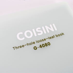 Classeur rechargeable A5/B5 à feuilles mobiles avec 40 papiers lignés, planificateur à 6 anneaux pour l'école, le collège, la prise de notes au bureau - Product Image 4