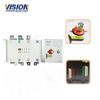 Commutateur de transfert automatique ATS double alimentation 4 pôles 400A 63A 100A 250A 630A 800A