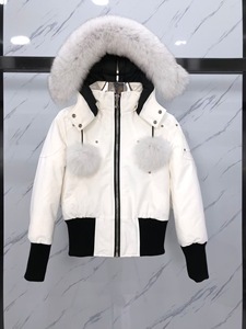 Manteaux d'hiver pour filles et femmes, veste varsity en fourrure de vison, coupe-vent, grande taille, vêtements d'extérieur à fermeture éclair - Product Image 5