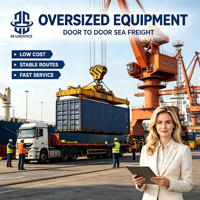 Service de Fret Maritime pour Équipements Surdimensionnés ZS LOGISTICS – LCL+Express Rentable, Dropshipping, Expéditeur Fiable et Économique