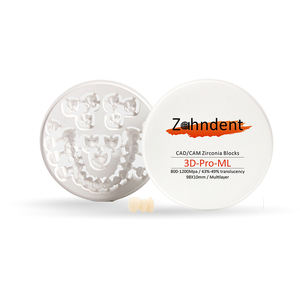 Fournitures à faible coût laboratorio <span class=keywords><strong>dentaire</strong></span> 3D-Pro blocs de zircone multicouche pour le matériel <span class=keywords><strong>dentaire</strong></span> - Product Image 6