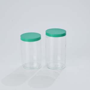 Frascos de Plástico <span class=keywords><strong>PET</strong></span> Vazios para Armazenamento de Alimentos 30ml-1000ml com Tampas - Product Image 1