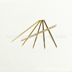 หัววัดเคลือบทอง ขนาดเส้นผ่านศูนย์กลาง 0.68 มม. ความยาว 27.8 มม. ปลายตรง สำหรับชิ้นส่วนเครื่องมือ - Product Image 5