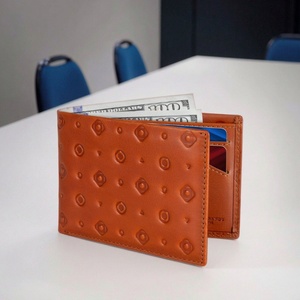 Boshiho Customizable Slim Cowhide Leather Men's <b>Wallet</b> Ultra-Thin Large Capacity <b>RFID</b> <b>Blocking</b> Anti-Theft Clip for Credit Cards - Product Image 6
