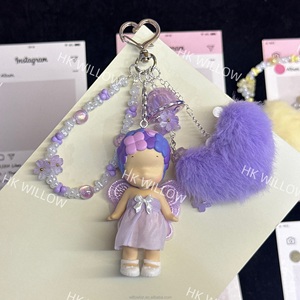 Porte-clés DIY, ensemble de vêtements pour déguisement, porte-clés tendance, breloques de téléphone, accessoires de sac DIY, produit en gros - Product Image 1