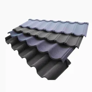 chinese roof tiles prices rubber roofing tiles high quality stone coated metal roof tiles