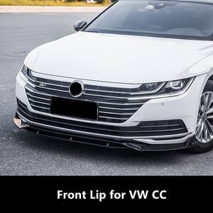 Auto Parts Car Front Bumper Lip for VW Lavida <strong>Bora</strong> CC Sagitar Jetta Magotan Passat B8 2019-2022 4PCS Front Lip Splitter <strong>Spoiler</strong> - Product Image 4