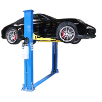 Ascenseur hydraulique de voiture de double cylindre de poteau pour l'ascenseur de stationnement d'atelier avec la fonction d'ascenseur garantie de 1 an