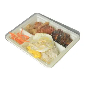 Wholesale Food Clamshell Disposable Black Plastic PP Meal Prep Containers
