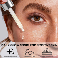 Sérum au glutathion et à la vitamine C personnalisé sous marque privée, éclaircissant, anti-taches et hydratant pour un teint uniforme 30ML