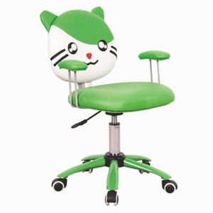 Silla de Barbero para Niños DM D03, Cuero Sintético, para Salón de Belleza, Barbería, Uso Comercial, Diseño Moderno, Rotación de 360 Grados, Altura Ajustable - Product Image 1