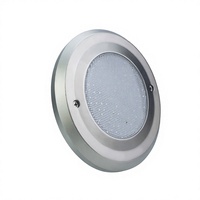 Projecteur LED RGB mural en acier inoxydable 316 de 175 mm, 220 mm, 280 mm, étanche IP68, encastré pour piscine et spa, avec télécommande