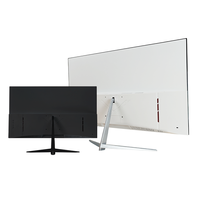Moniteur de jeu 2K de haute qualité, 32 pouces, blanc, 1 ms, IPS VA QHD 1080P 1440P, écran d'ordinateur de bureau sans cadre pour les joueurs