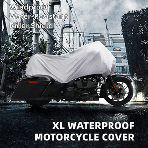 Funda Protectora para Motocicleta MESOROCK MKV-02192, Talla Universal, 190T, <span class=keywords><strong>Impermeable</strong></span>, de Poliéster, para la Parte Superior, Resistente al Viento y a la Lluvia - Product Image 3