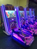 Vente chaude à pièces nouveau simulateur de planche à roulettes d'arcade Machine de jeu de course de joie d'amusement de sport d'intérieur