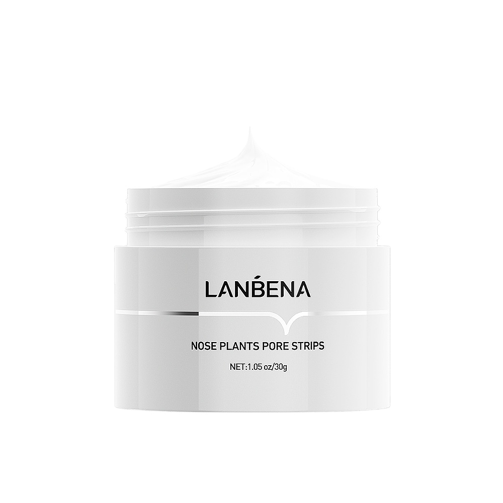 LANBENA-mascarilla para eliminar espinillas y poros, máscara negra para el tratamiento del acné, Limpieza Profunda, Control del aceite, cuidado de la piel