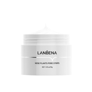 <span class=keywords><strong>LANBENA</strong></span> Masque Désincrustant Points Noirs Bandelettes Pour Nez Masque Noir Pelliculable Traitement Anti-Acné Masque Facial Nettoyant Profond Contrôle Sébum Soin de la Peau - Product Image 1