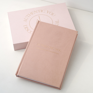 Diario de Descubrimiento Personalizado con Logotipo, Cuaderno de Autocrecimiento Guiado Totalmente Personalizable con Caja de Regalo - Product Image 1