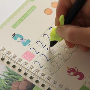 Cuaderno de Práctica de Caligrafía Mágica para Educación Temprana, Papel Espiral Reutilizable para Niños Escolares - Product Image 3
