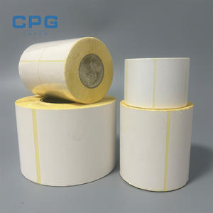 Étiquette thermique adhésive sans phénol 2x3 pouces 120 g/m² pour inventaire pharmaceutique et codes-barres, avec assurance commerciale - Product Image 1