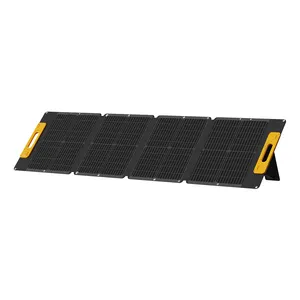120 ватт портативная солнечная панель с регулируемыми подставками, складная, Водонепроницаемая IP67 для RV, на открытом воздухе, кемпинга, планшетов, затемнения