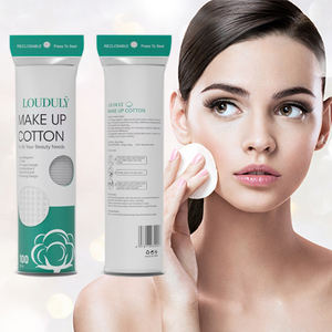 Offerta Limitata: Dischetti Struccanti Rotondi in <span class=keywords><strong>Cotone</strong></span> 100% Organico, Ipoallergenici, con Bordo Sigillato, per il Viso - Product Image 1