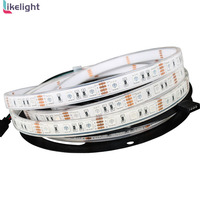 RGBW SMD5050 LED-Streifen DC12V 24V 30 60 LEDs pro Meter 10mm PCB 5M Rolle Flexibles Band für Dekorative Innenbeleuchtung