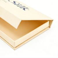 Boîte en carton rigide en forme de livre avec logo personnalisé, magnétique, luxe, pliable, pour emballages cadeaux, écouteurs, électronique