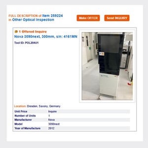 Nova NovaScan 3090 Next SA OCD - Product Image 5