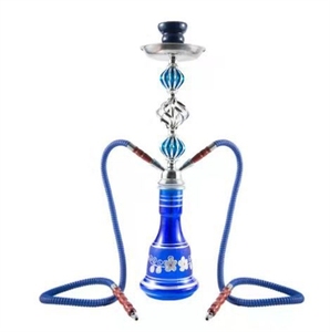 En stock: Set de <span class=keywords><strong>cachimba</strong></span> árabe transfronterizo, tamaño mediano, de acrílico con tubo de vidrio de doble tubo de cáñamo, <span class=keywords><strong>accesorios</strong></span>. - Product Image 5