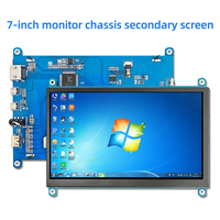Módulos LCD de 7 Pulgadas, Pantalla LCD TFT IPS de 1024x600, Módulo de Pantalla CTP para Pantalla Secundaria de Raspberry Pi, 1 Año de Garantía