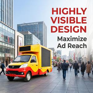 Camión Publicitario Metálico Personalizado, Tamaño de Camioneta Pequeña, Promoción <span class=keywords><strong>Comercial</strong></span> al Aire Libre, Mercado Estadounidense - Product Image 3